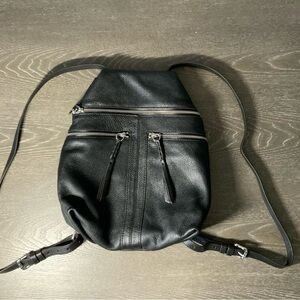 OrYANY Chloe Leather Backpack - Black